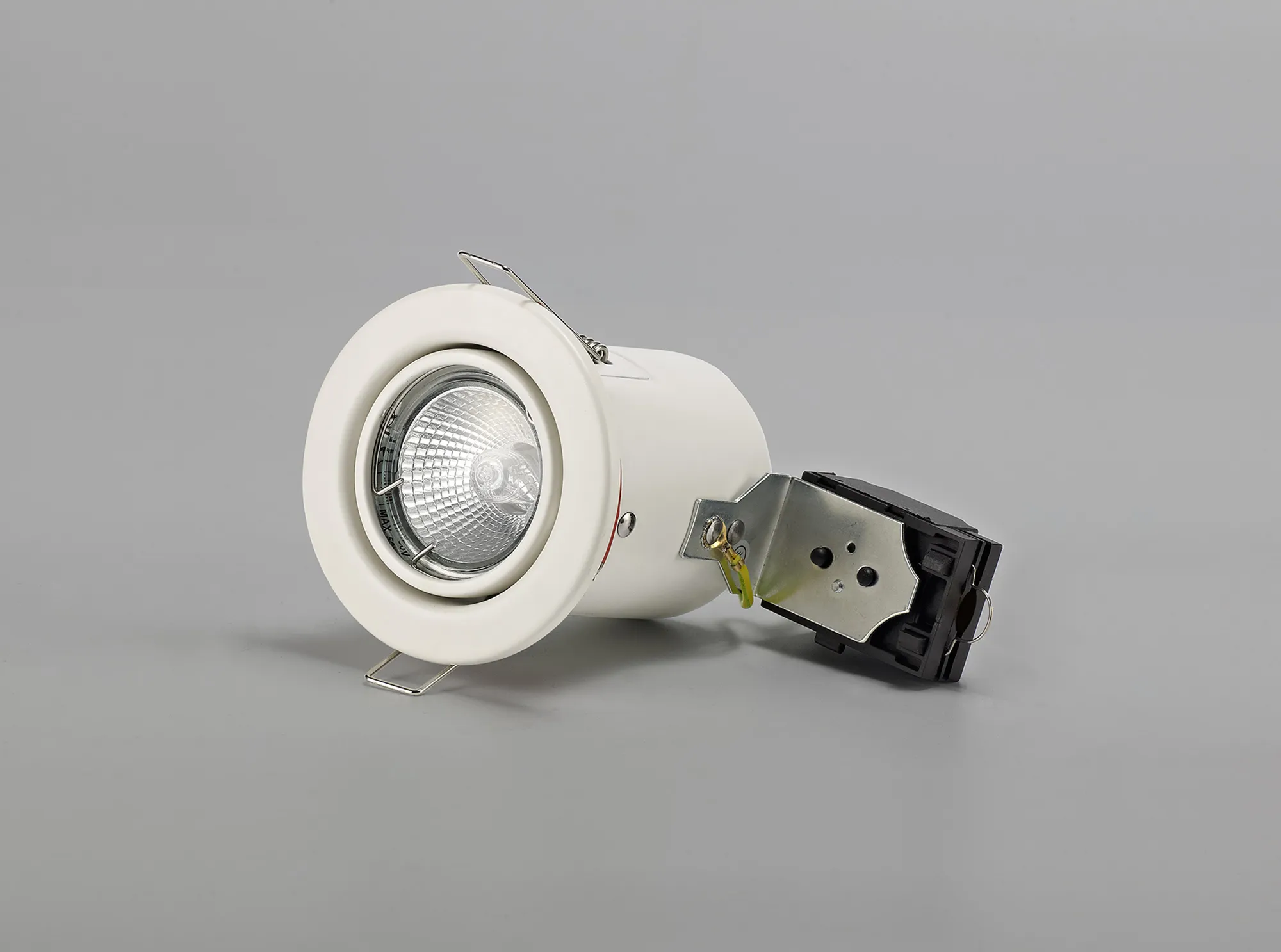 Agni Adjustable Fire Rated Downlight White D0440  Deco Agni